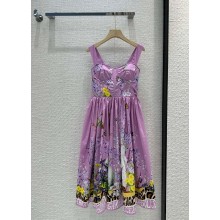D&G PURPLE DRESS 2023