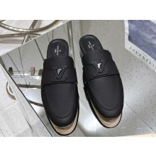 Louis Vuitton LV Capri mules Black Matte Calfskin 2025