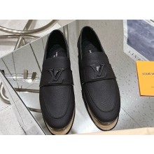 Louis Vuitton LV Capri loafers Black Matte Calfskin 2025