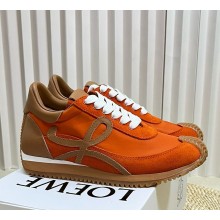 Loewe Women/men Orange Flow Runner Sneakers1107-2024
