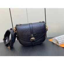 louis vuitton Saumur BB bag in EPI leather black M23469 2023