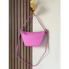 loewe Mini Hammock Hobo bag in classic calfskin rockrose 2023