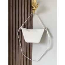 loewe Mini Hammock Hobo bag in classic calfskin soft white 2023