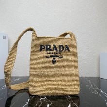 PRADA Crochet bag BEIGE 1BC184 2023