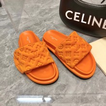 Louis Vuitton Pool Pillow Flat Comfort Mule orange 2023