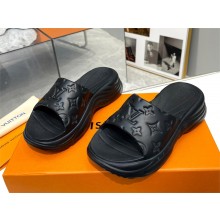 Louis Vuitton Pool 55 Flat Comfort Mule black 2023