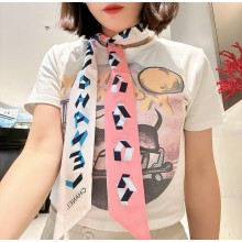 CHANEL Silk Twill Slim Bandeau 6x120cm 250306 08 2025