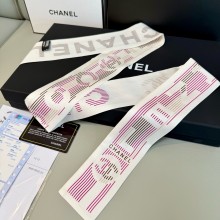 CHANEL Silk Twill Slim Bandeau 6x120cm 250306 09 2025