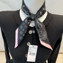 CHANEL Silk Twill Slim Bandeau 6x120cm 250306 12 2025