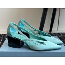 Prada Pumps silk con cut-out 65mm-06 1107-2024