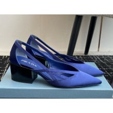 Prada Pumps silk con cut-out 65mm-09 1107-2024