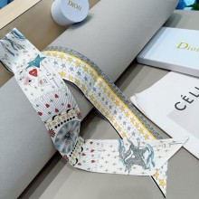 DIOR Mitzah Scarf 6x105cm 250306 18 2025