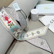 DIOR Mitzah Scarf 6x105cm 250306 19 2025