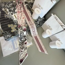 DIOR Mitzah Scarf 6x105cm 250306 22 2025