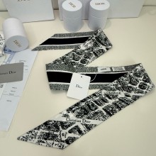 DIOR Mitzah Scarf 6x105cm 250307 19 2025
