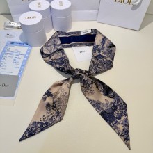 DIOR Mitzah Scarf 6x105cm 250307 02 2025