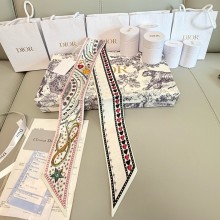 DIOR Mitzah Scarf 6x105cm 250307 11 2025