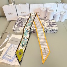 DIOR Mitzah Scarf 6x105cm 250307 12 2025