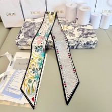 DIOR Mitzah Scarf 6x105cm 250307 13 2025
