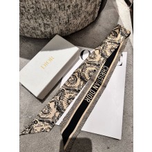 DIOR Mitzah Scarf 6x105cm 250306 01 2025