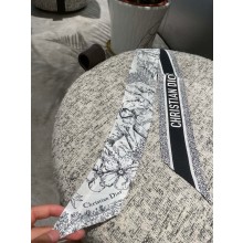 DIOR Mitzah Scarf 6x105cm 250306 04 2025