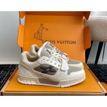 Louis Vuitton LV Trainer Sneaker Nubuck calf leather and grained calf leather 1ACW44 beige 2024