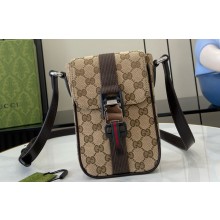 Gucci mini GG shoulder bag beige 802099 2024
