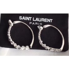 Saint Laurent Crystal Earrings
