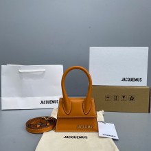 Jacquemus Le Chiquito Mini Bag yellow in box leather 02 2023