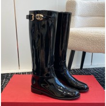 Valentino VLOGO THE BOLD EDITION BOOT IN CALFSKIN  black 2024