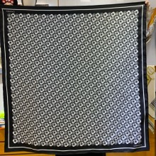 chanel square silk scarf 03 2024 fall winter