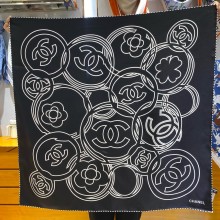 chanel square silk scarf 06 2024 fall winter