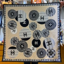 chanel square silk scarf 07 2024 fall winter
