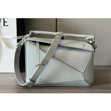 LOEWE Small Puzzle bag in in classic calfskin gray 2024