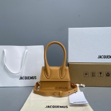 Jacquemus Le Chiquito Mini Bag yellow in box leather 04 2023