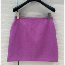 Dior Purple Skirt 2025