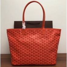 Goyard Artois PM/MM Tote Bag Orange