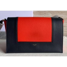 Celine Medium Frame Bag In Shiny Smooth Calfskin 12