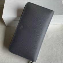 Celine Large Zipped Wallet Gray