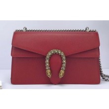 Gucci Dionysus Small Shoulder Bag 400249 Leather Red