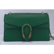 Gucci Dionysus Small Shoulder Bag 400249 Leather Green