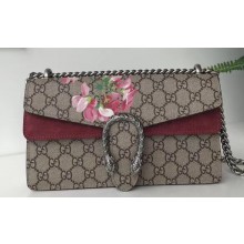 Gucci Dionysus Small Shoulder Bag 499623 GG Canvas Blooms Print