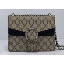 Gucci Dionysus Mini Shoulder Bag 421970 GG Canvas Black