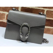 Gucci Dionysus Mini Shoulder Bag 421970 Leather Gray
