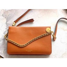 Givenchy Cross3 Bag in Grained Leather and Suede Brown 2020