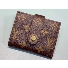 Louis Vuitton Monogram Canvas 12 Card Holder M61731 Pink