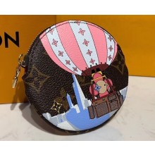 Louis Vuitton Monogram Canvas Round Coin Purse Print 06