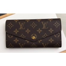 Louis Vuitton Monogram Canvas Sarah Wallet M62234 Fuchsia
