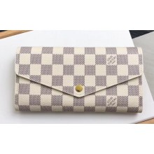 Louis Vuitton Damier Azur Canvas Sarah Wallet N63208