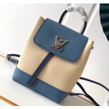 Louis Vuitton Lockme Backpack Mini Bag M55017 Blue/Beige